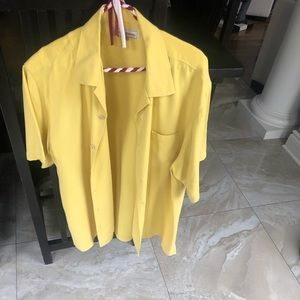 Tommy Bahama Yellow button down